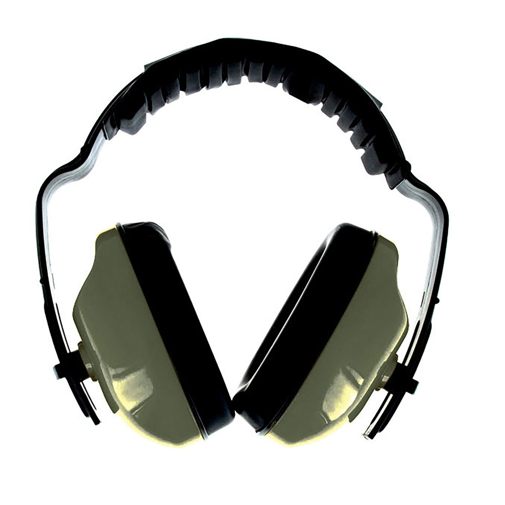 Range Sentinel Adjustable Shooting Ear Muffs - Olive Green