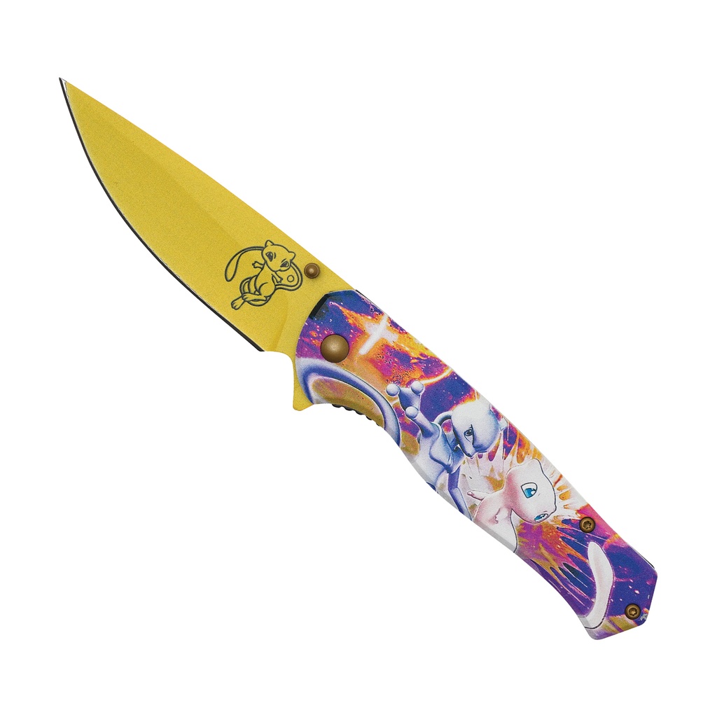 Cosmic Legends Collector Assisted Opening Knife - Yellow Steel