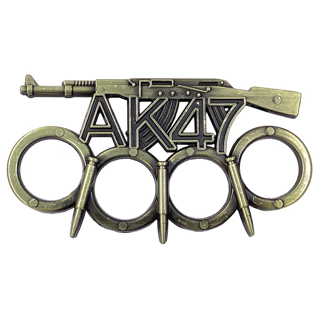 Kalashnikov Heritage Spiked Brass Knuckle - Bronze