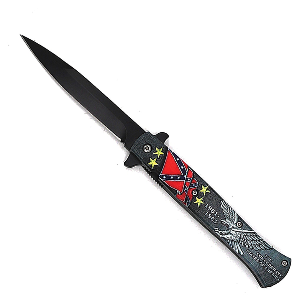 Eagle Banner Rapid-Deploy Assisted Opening Knife - Matte Black