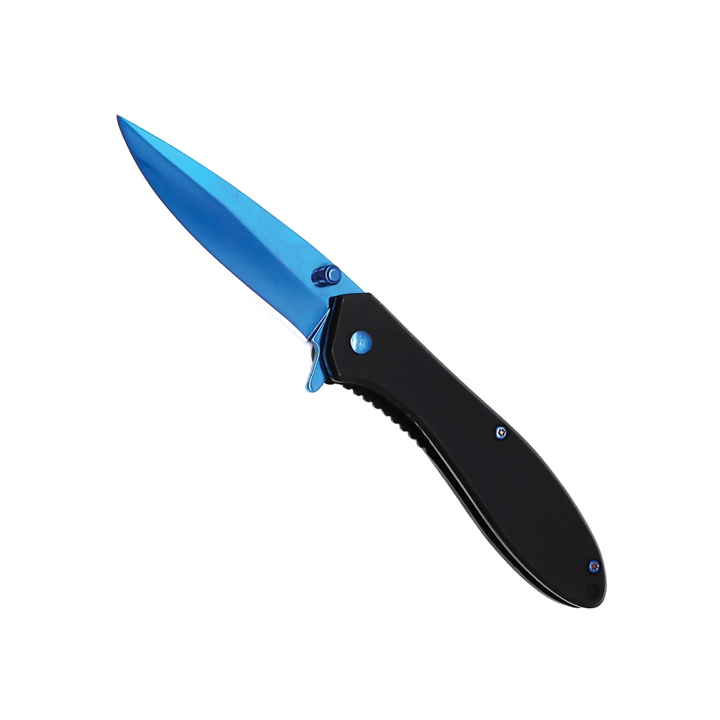 Chromatic Echo Quick-Deploy Spring-Assisted Knife - Blue Mirror