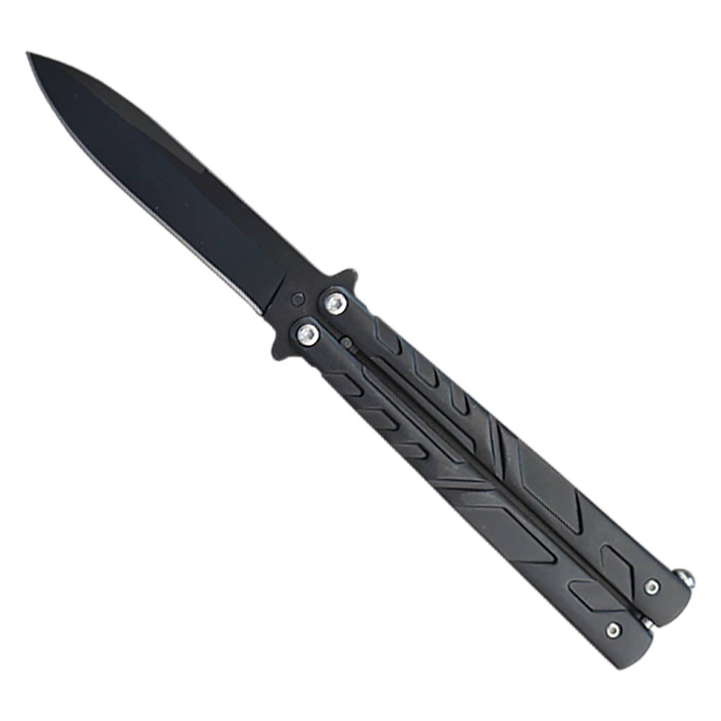 Shadow Monolith Precision Butterfly Knife - Matte Black