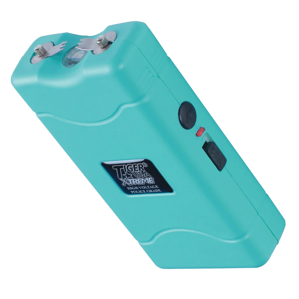 Tidal Spark Disable-Pin Stun Gun - Teal