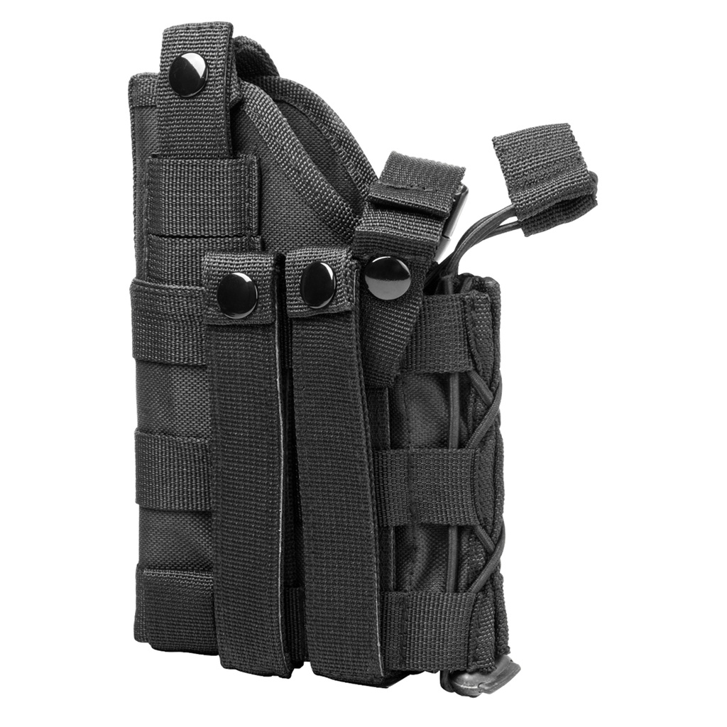 Grid-Lock Adaptive MOLLE Holster - Black