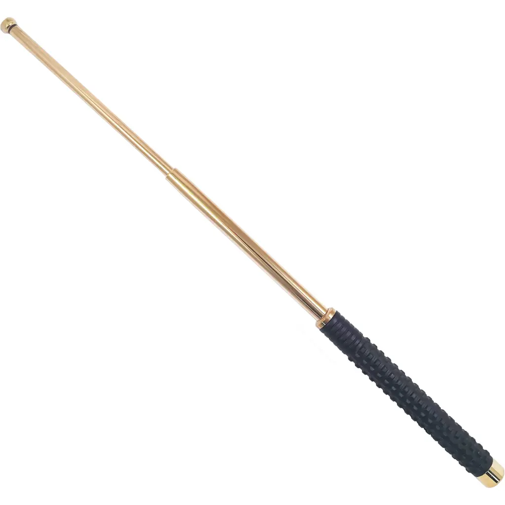 Regal Reach Quick-Deploy Expandable Baton - Gold Finish
