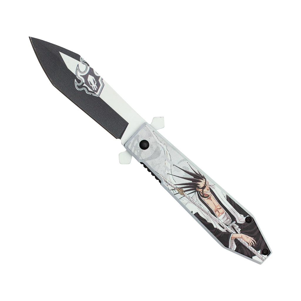 Reiatsu Warlord Quick-Deploy Assisted Opening Pocket Knife - Two-Tone Black