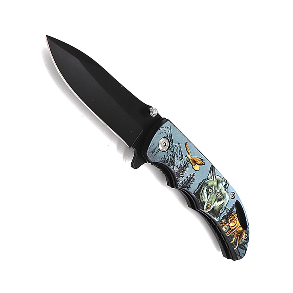 Lone Wolf Quick-Assist Assisted Opening Knife - Matte Black