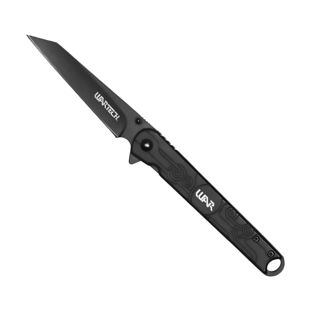 Stealth Etch Rapid-Deploy Spring Assisted Knife - Midnight Black