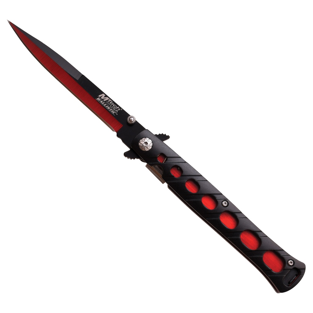 Crimson Edge Assisted Knife - Two Tone Steel