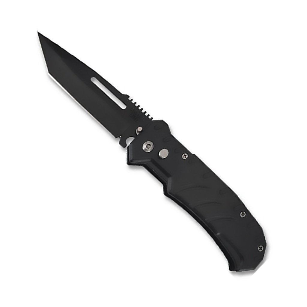 Blackout Operator Tanto Automatic Knife - Matte Black