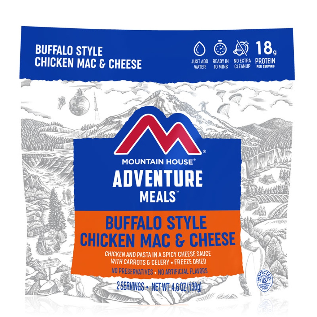 Trailfire Comfort Buffalo Mac Entree - Adventure Blue