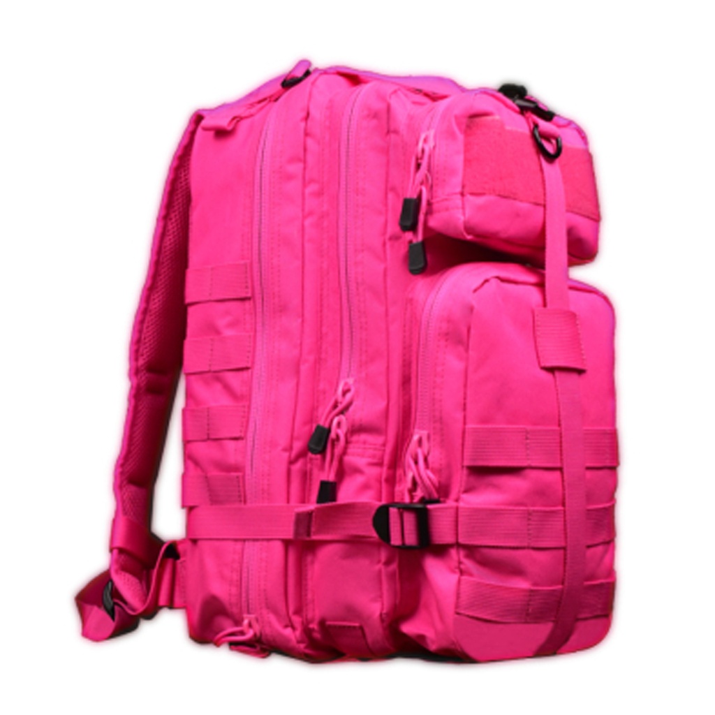Bright Tactical Compact Backpack - Pink