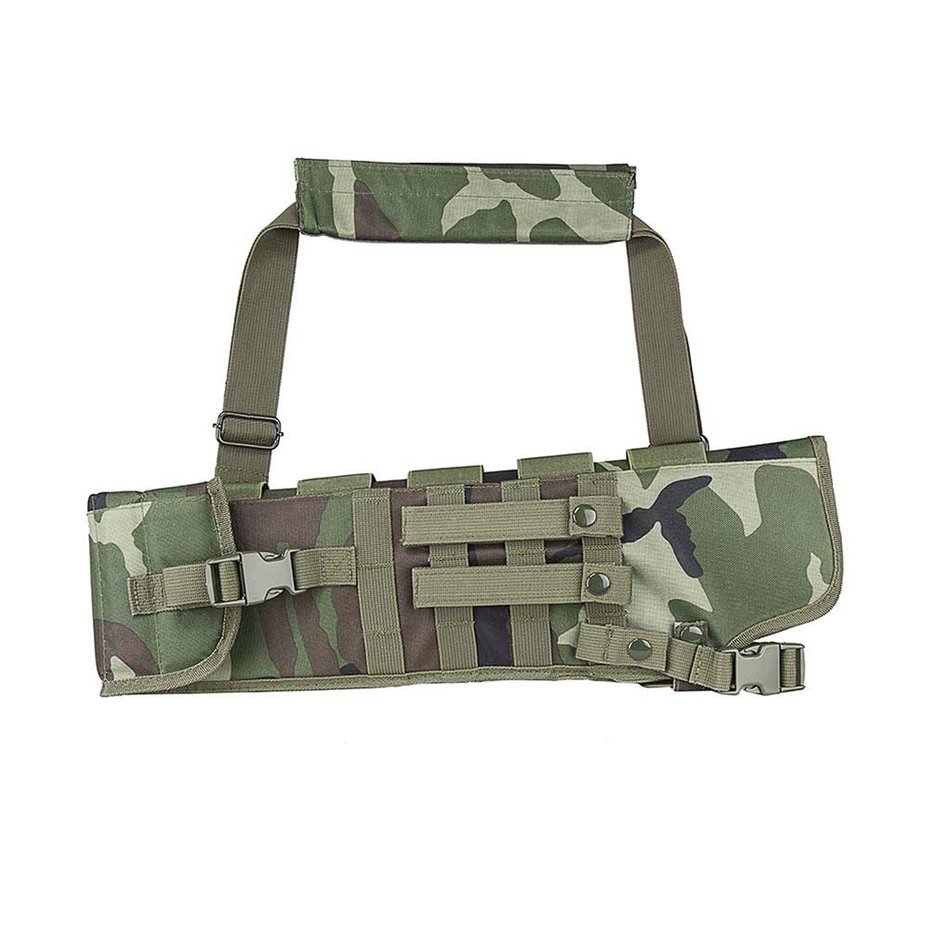 Brushline Operator SBS/AOW Gun Scabbard - Woodland Camo