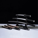 Dragon’s Oath Three-Blade Samurai Sword Set - Black Dragon