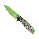Legendary Surge Anime Assisted Opening Knife - Green Steel
