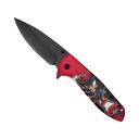 Shadow Rebellion Assisted Opening Knife - Dark Hedgehog Graphic