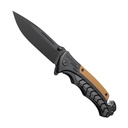 Urban Breach Spring-Assisted EDC Knife - Black Wood