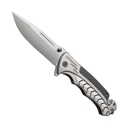 Urban Breach Rapid-Deploy Spring Assisted Knife - Silver Steel