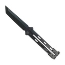Shadow Pivot Tactical Butterfly Knife - Matte Black