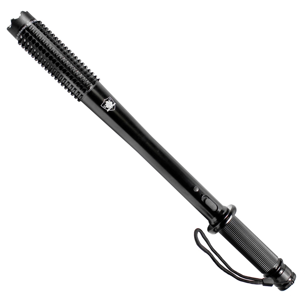 Shadow Reach TripleStun Protection Baton - Black Metal