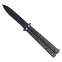 Shadow Monolith Precision Butterfly Knife - Matte Black