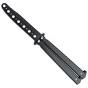 Stealth Vent Pivot-Balanced Butterfly Knife - Matte Black