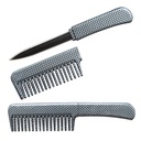 Carbon-Weave Stealth Grooming Comb Knife - Carbon Fiber Print