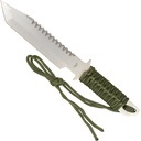 Ranger Ember Full-Tang Survival Knife - Military Green Cord