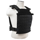 Fast Grid Quick-Connect Plate Carrier - Black 1050 Nylon