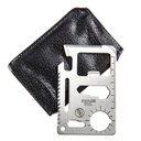 Pocket Atlas 11-Function Credit Card Multi Tool - Stainless Steel