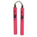 Inferno Flow Foam Training Nunchucks - Red Flame