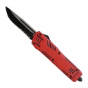 Android Quick-Deploy Double-Action OTF Knife - Red Aluminum