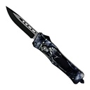 Reaper's Edge Quick-Deploy OTF Knife - Midnight Black