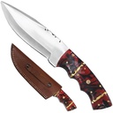 Saddleback Field-Ready Fixed Blade Hunting Knife - Brown Acrylic