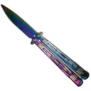 Classic Trainer Balisong - Rainbow