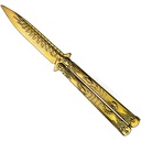 Scorpion Strike Balisong Trainer - Gold
