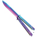 Selva Rainforest Training Butterfly Knife - Rainbow